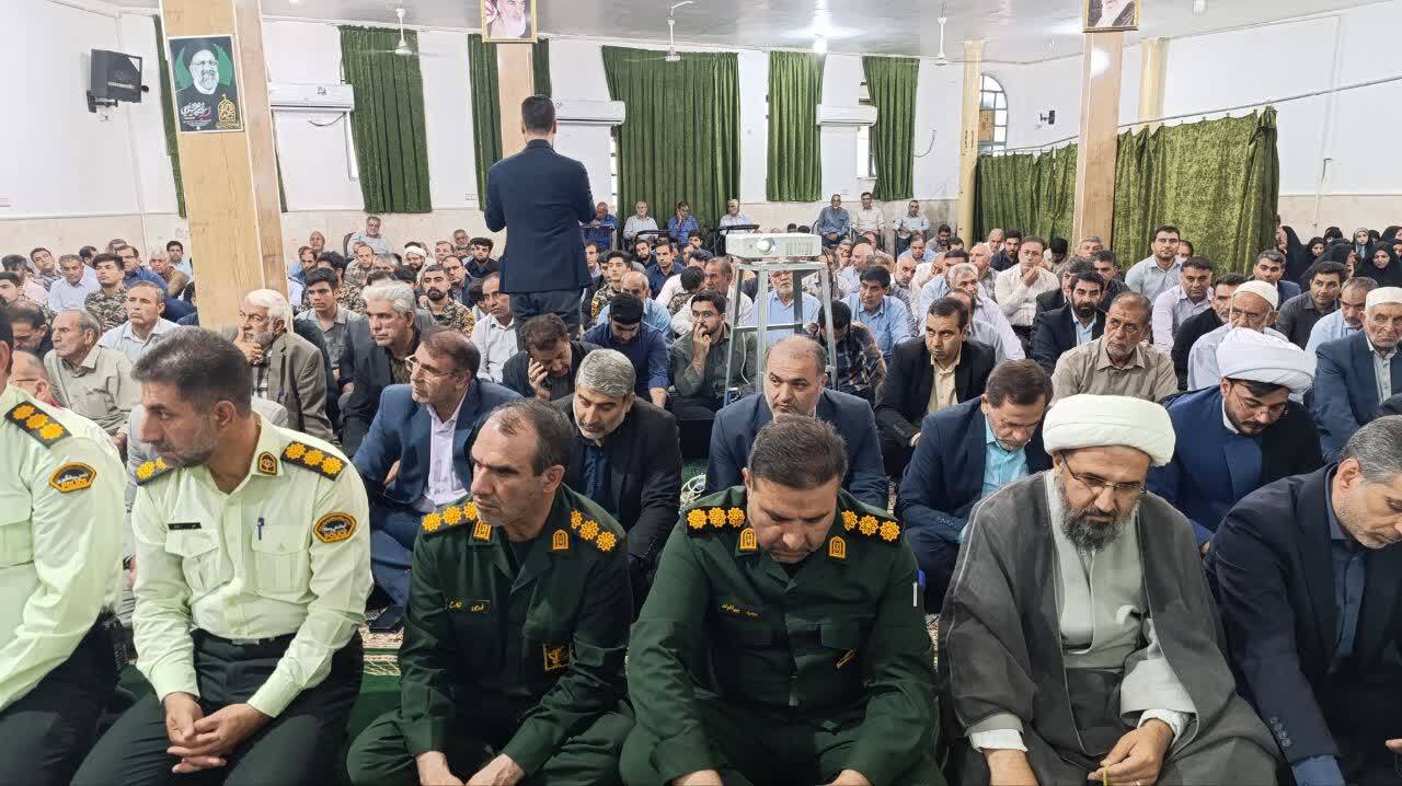 برگزاری مراسم بزرگداشت اولین سالگرد شهادت «شهدای خدمت»در پلدختر