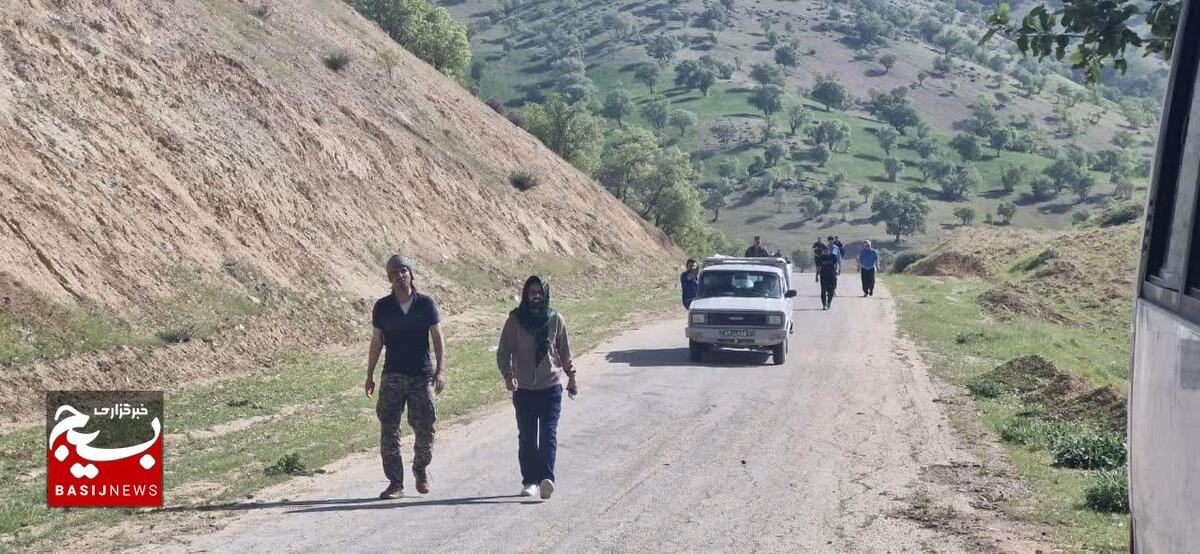پیاده روی برد بلند کارکنان سپاه لردگان