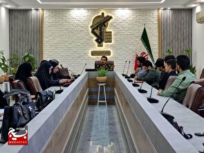 برگزاری مراسم مدار امید از دوربین ناحیه مقاومت بسیج امام حسین(ع)