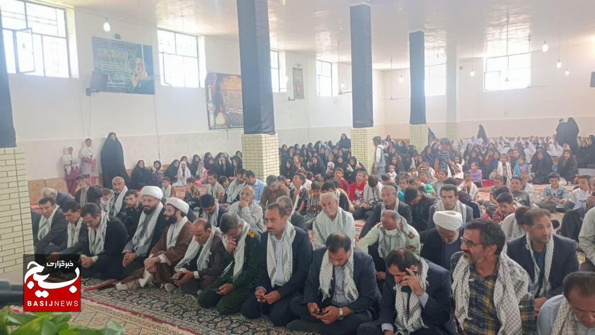 یادواره شهدای خدمت و شهدای روستای حسن هندو خانمیرزا
