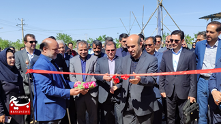 افتتاح و آغاز عملیات اجرایی ۱۰۳ مگاوات نیروگاه خورشیدی در کاشمر