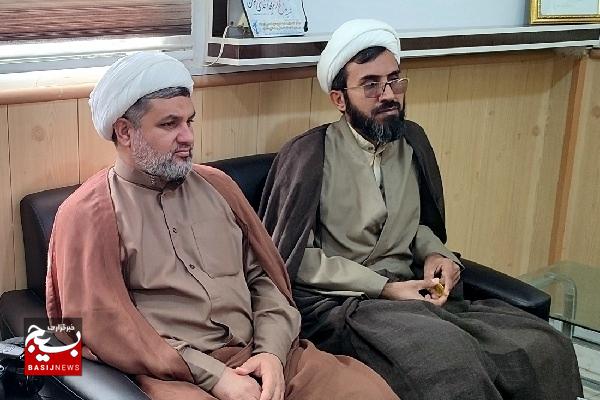 دیدار امام جمعه کنگان با فرمانده سپاه این شهرستان