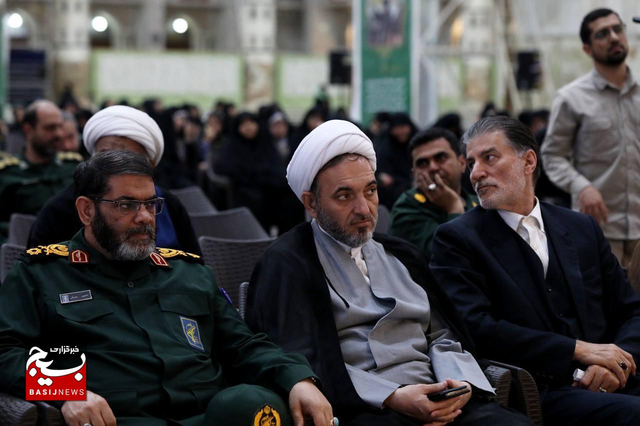 آیین تجدیدمیثاق با آرمان‌های امام خمینی(ره) به‌مناسبت گرامیداشت هفته عقیدتی سیاسی در سپاه و بسیج