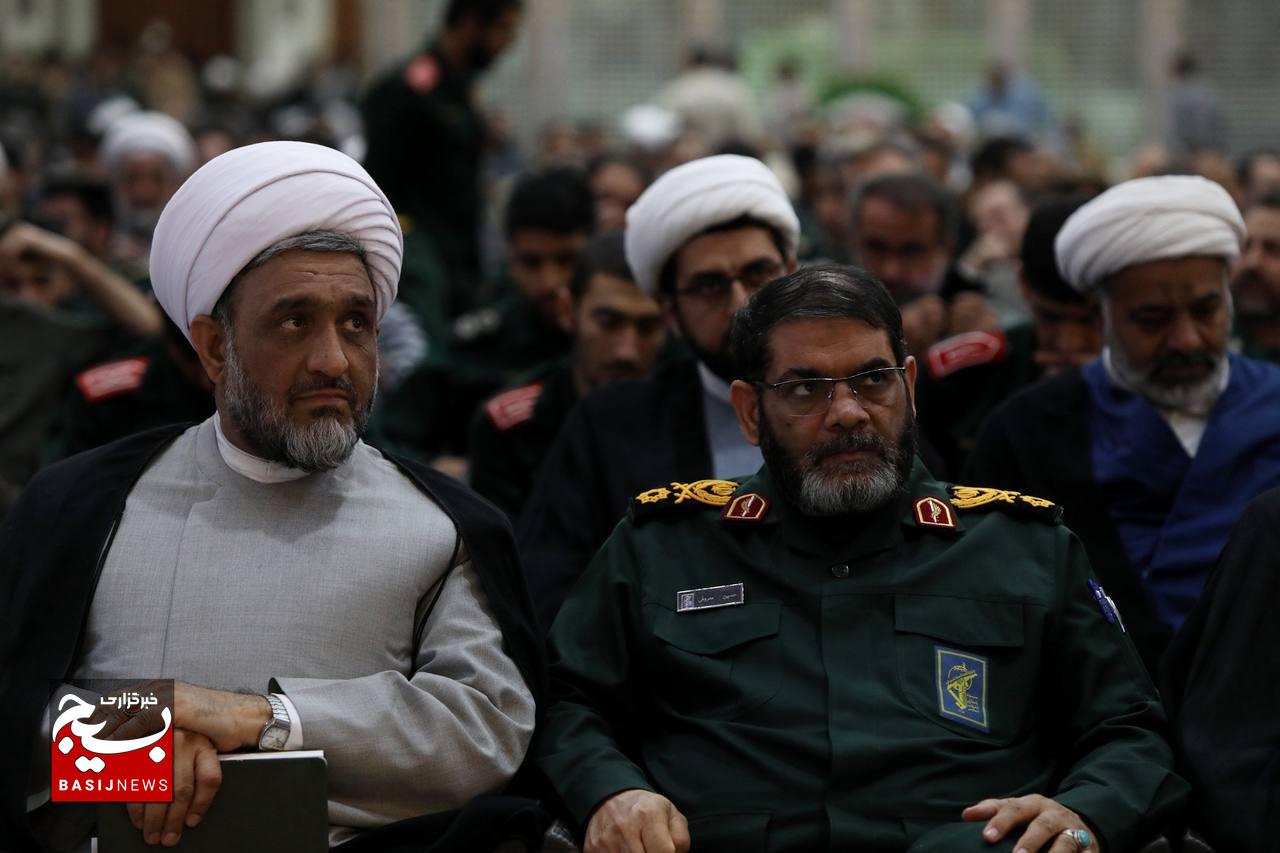 آیین تجدیدمیثاق با آرمان‌های امام خمینی(ره) به‌مناسبت گرامیداشت هفته عقیدتی سیاسی در سپاه و بسیج