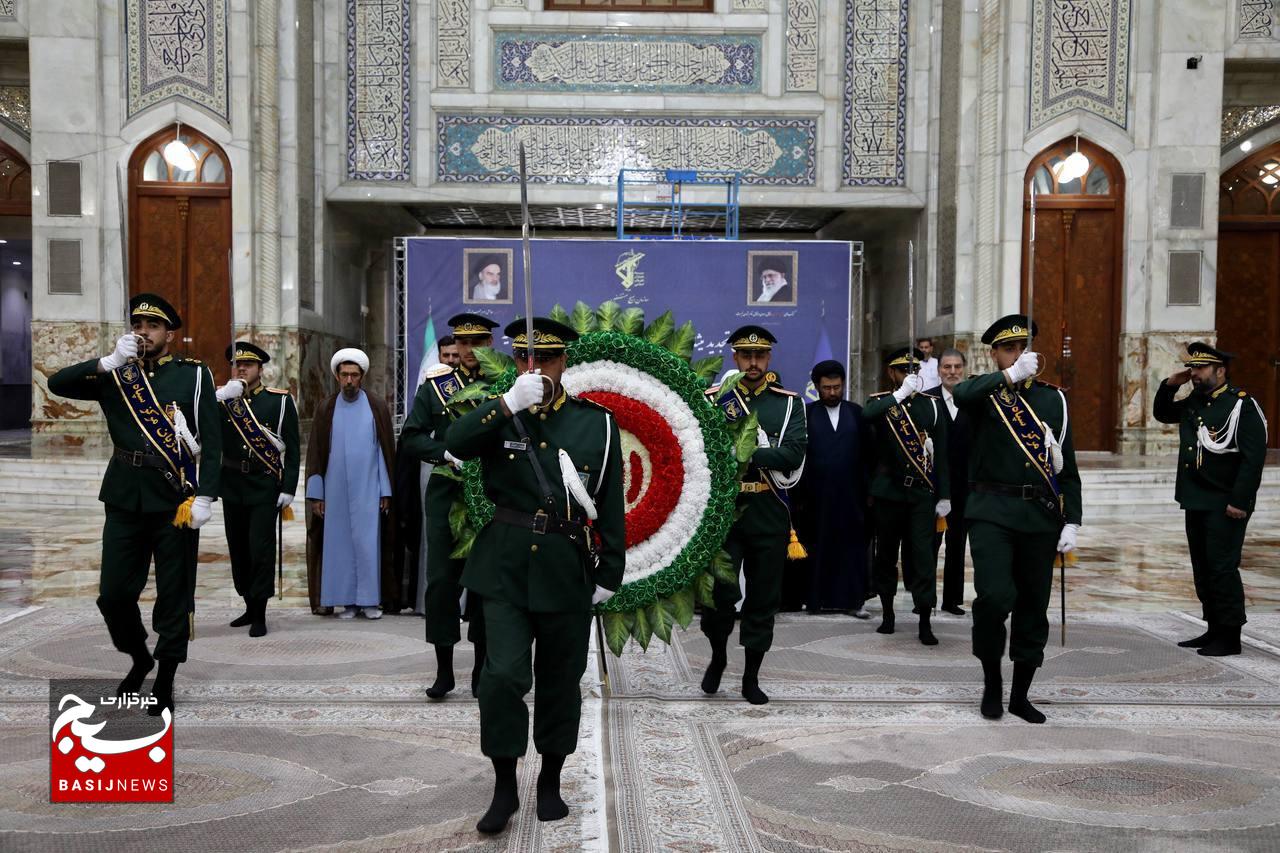 آیین تجدیدمیثاق با آرمان‌های امام خمینی(ره) به‌مناسبت گرامیداشت هفته عقیدتی سیاسی در سپاه و بسیج