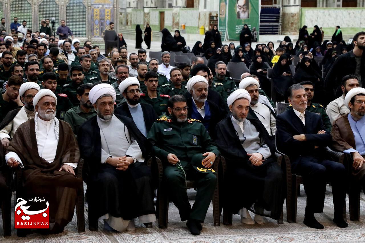 آیین تجدیدمیثاق با آرمان‌های امام خمینی(ره) به‌مناسبت گرامیداشت هفته عقیدتی سیاسی در سپاه و بسیج