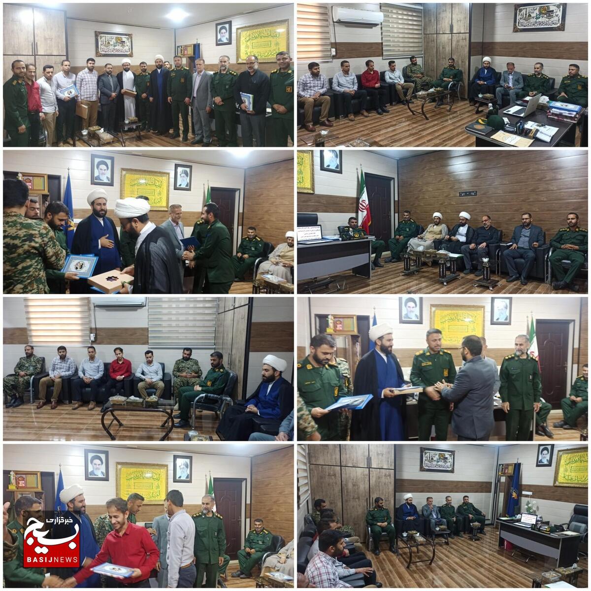 تجلیل از معلمان و مربیان به همت حوزه مقاومت بسیج شهید غیوراصلی در ناحیه امام رضا(ع)حمیدیه