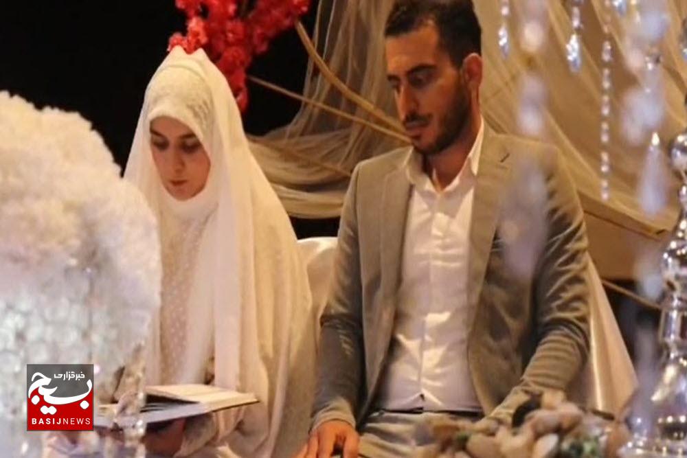 جشن ازدواج ۵۰ زوج جوان کبودراهنگی +فیلم