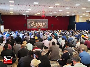 برگزاری مراسم قرائت دعای پر فیض عرفه، در کانون شهید سبحانی کرج