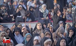 برگزاری مراسم پرفیض دعای عرفه در امامزاده طاهر (ع) مهرشهر