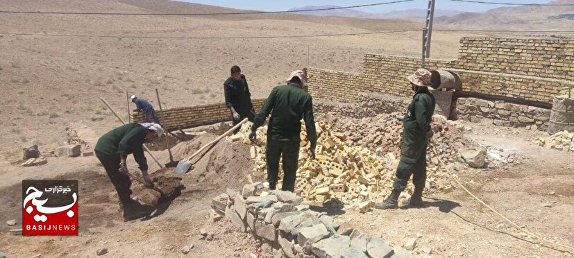 ۴۰ روز همت و خدمت دانشجویان جهادگر در منطقه سرولایت نیشابور