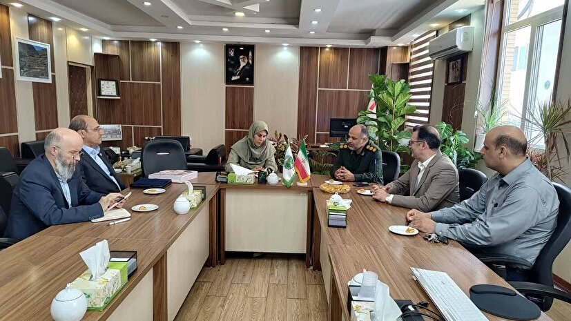 همکاری و هم افزایی سازمان بسیج مهندسین صنعت و معدن استان قزوین و با مدیریت کل منابع طبیعی استان