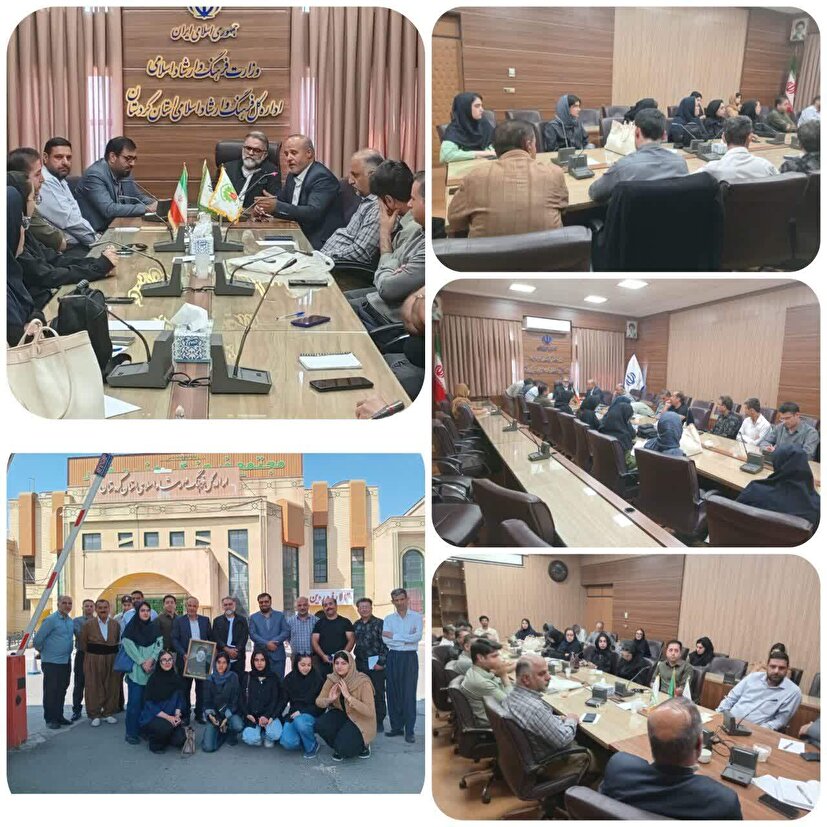 دیدار و نشست صمیمی رئیس سازمان بسیج هنرمندان کشور با جمعی از هنرمندان استان کردستان