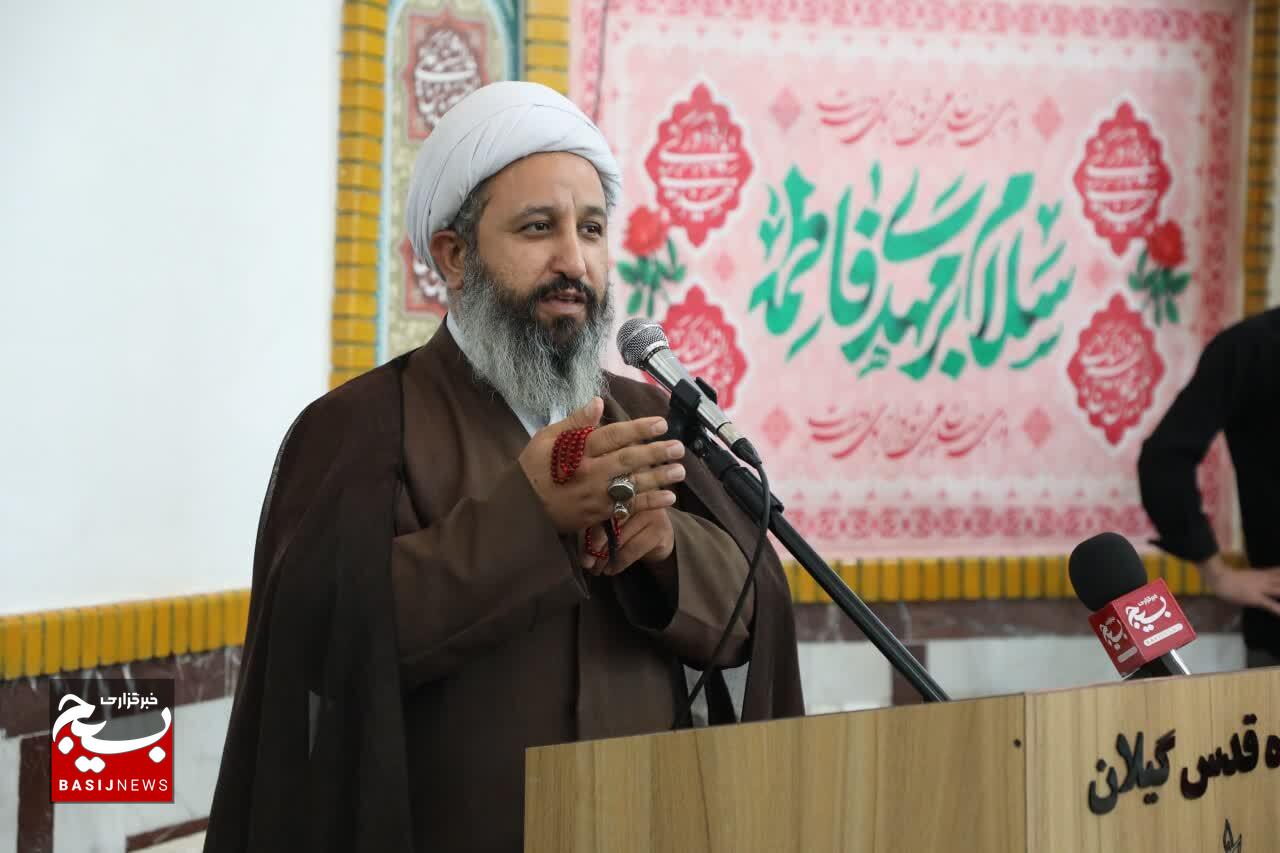 تجلیل از سربازان سادات سپاه قدس گیلان