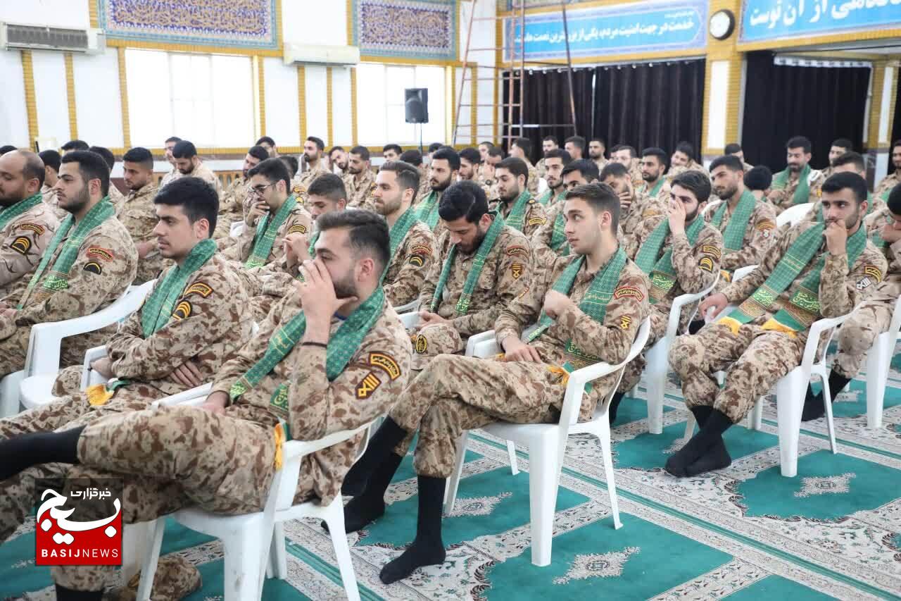 تجلیل از سربازان سادات سپاه قدس گیلان