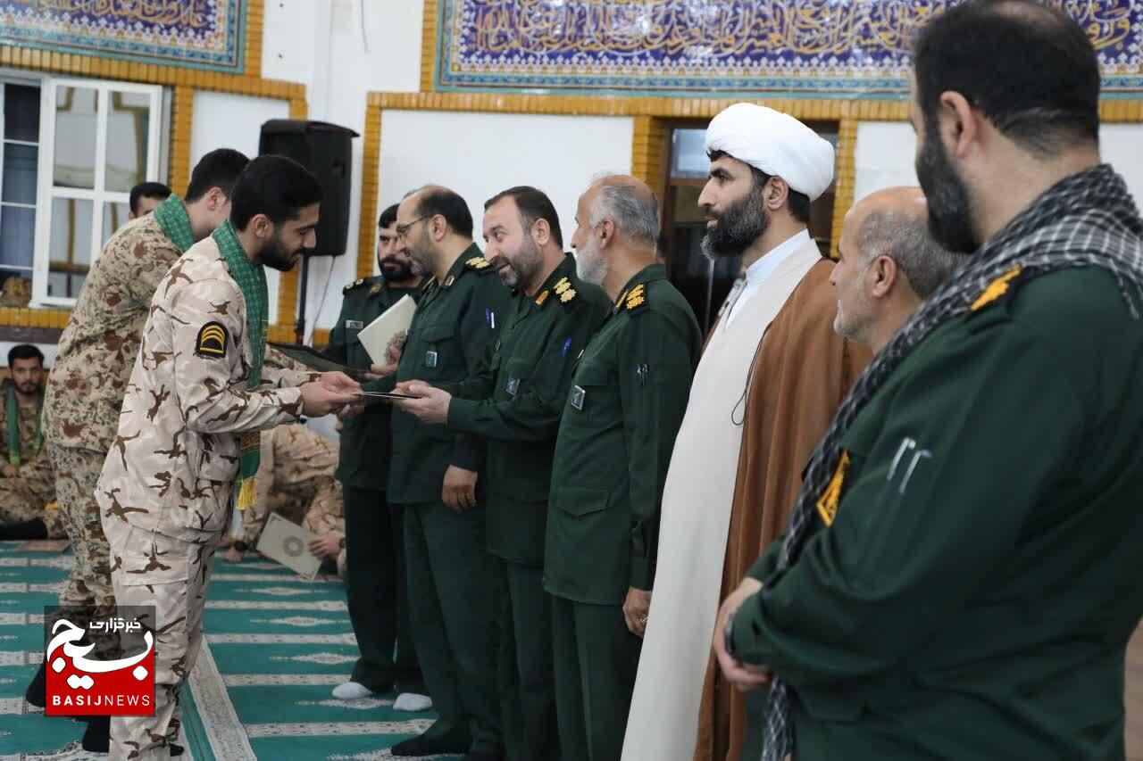 تجلیل از سربازان سادات سپاه قدس گیلان