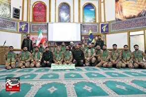 تجلیل از سربازان سادات سپاه قدس گیلان