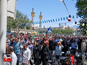 اجتماع عظیم حیدریون در مشهدمقدس