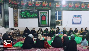 برگزاری مراسم دعای نصر و فتح در روستای فیروز آباد هندیجان