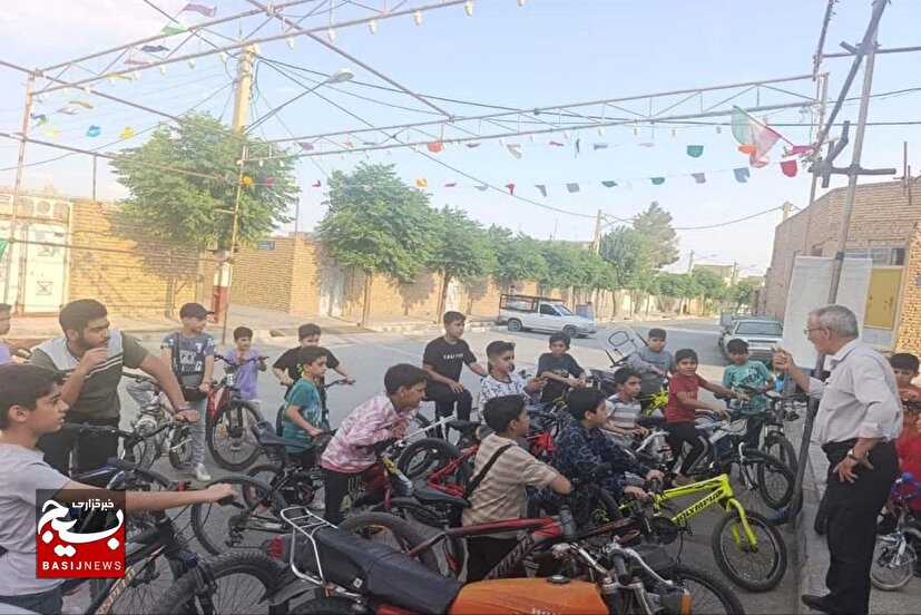 همایش دوچرخه سواری در سرخه برگزار شد