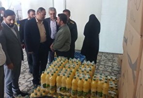 بازدید مسئول سازمان بسیج کارگران و کارخانجات کشور از کارخانه تولید روغن زرناب دانه شمال