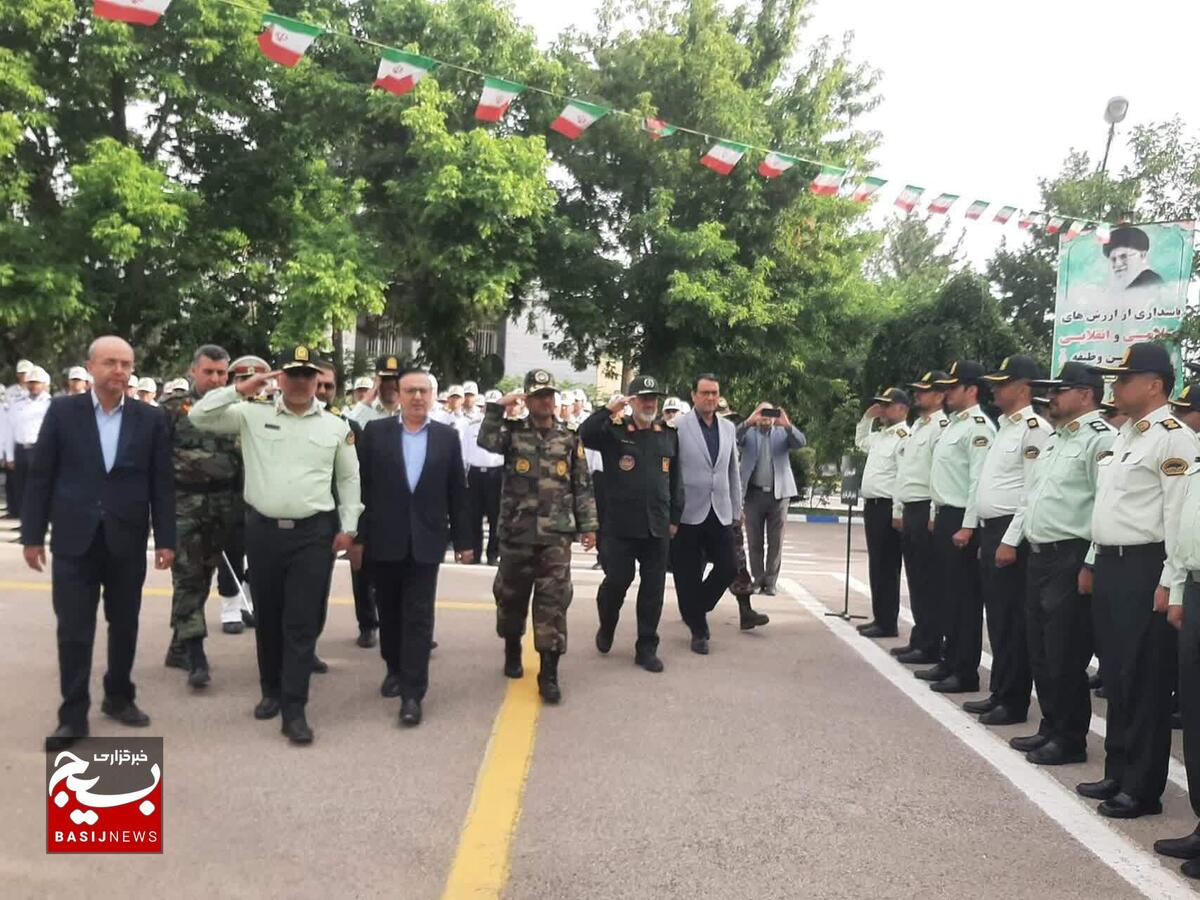 صبحگاه مشترک نیروهای مسلح برگزار شد