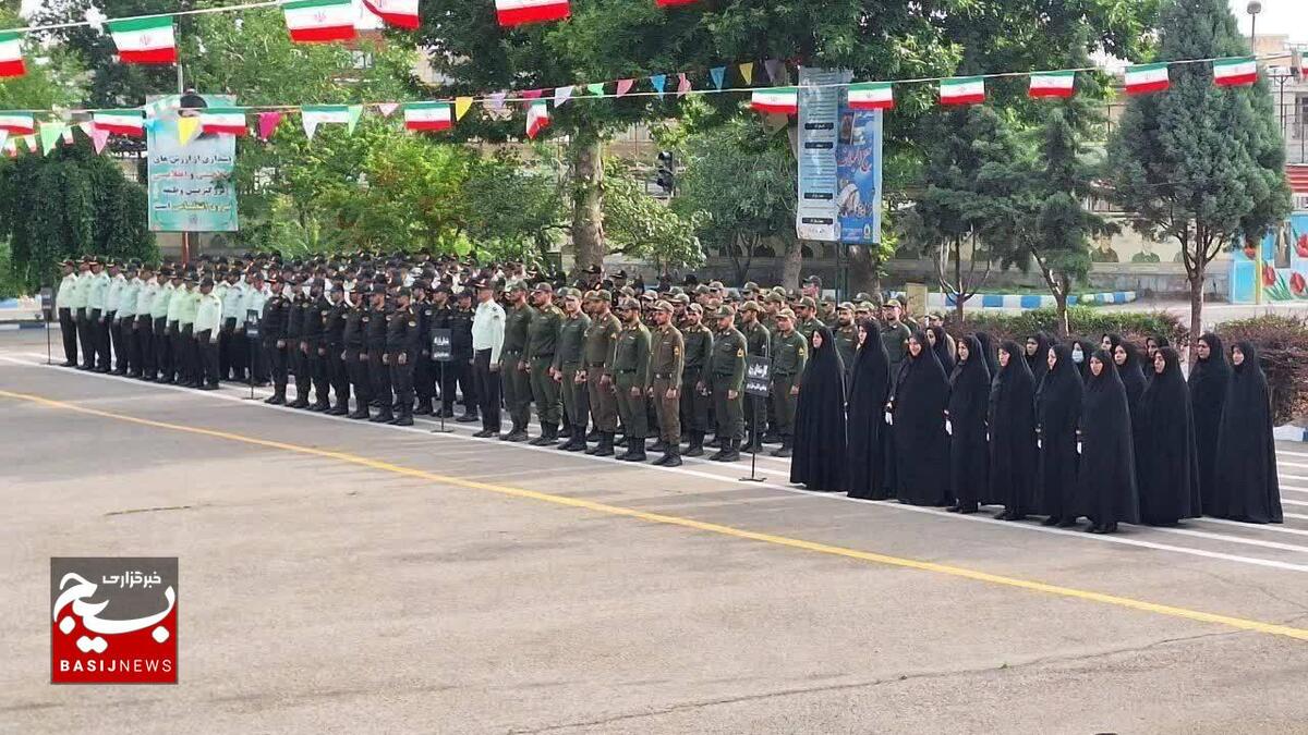 صبحگاه نیروهای مسلح استان قزوین به مناسبت روز آزادسازی خرمشهر 