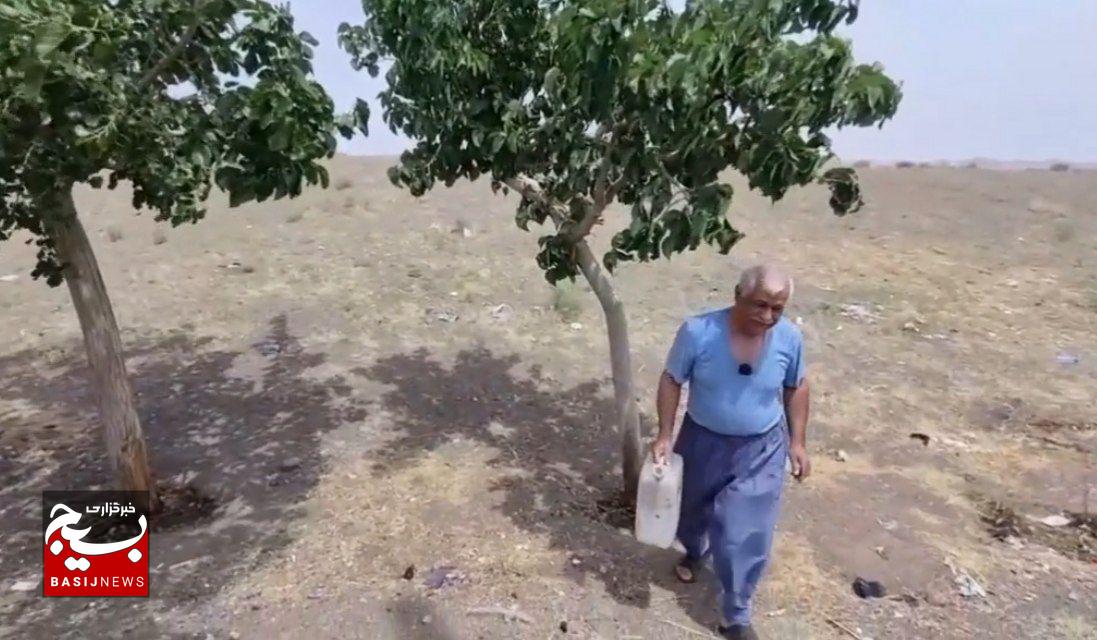 وقتی یک راننده خاور، همیار طبیعت می شود! / روایت مردی که جاده را آبیاری میکند وقتی یک راننده خاور، همیار طبیعت می شود! / روایت مردی که جاده را آبیاری میکند