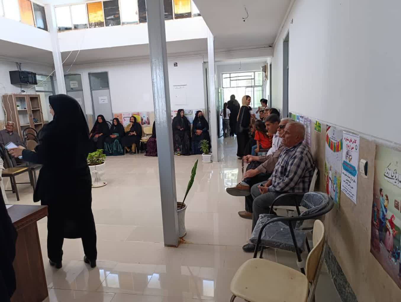 برپایی اردوی جهادی پزشکی  در روستای آبدهگاه شهرستان باشت