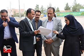 بازدید مدیرکل راه و شهرسازی خراسان رضوی از سایت های نهضت ملی مسکن شهرستان مه‌ولات
