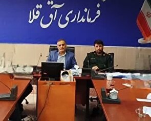 اعزام ۱۰۰نفر از بسبجیان شهرستان آق قلا به مناطق عملیاتی غرب/مهم‌ترین هدف اردو‌های راهیان نور جهاد تبیین است