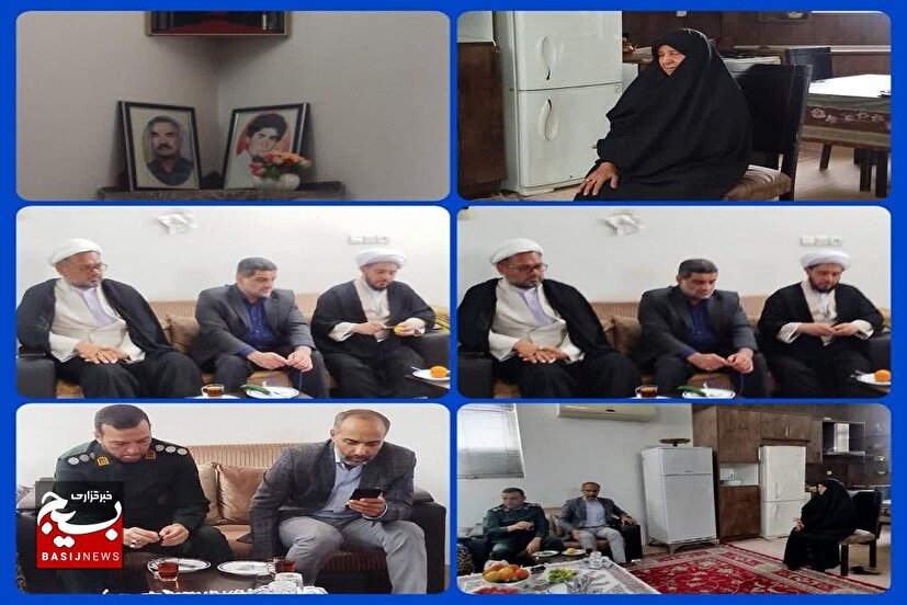 دیدار مسئولان سرخه با مادران شهدا