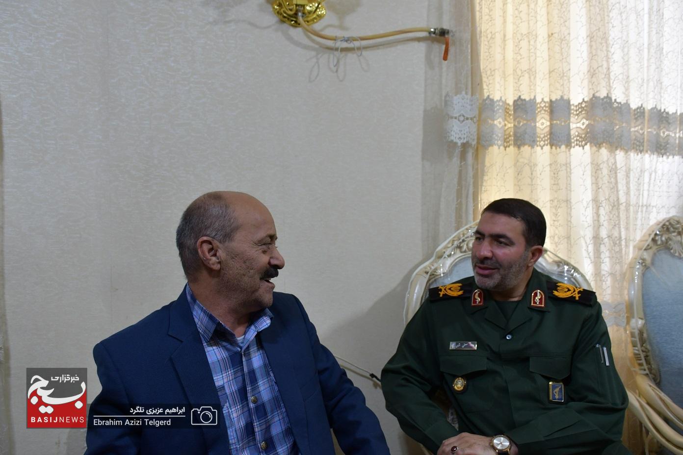 دیدار فرمانده جدید سپاه فتح با جانبازان 70 درصد در یاسوج/ خوشحالی جانبازان از هدیه متفاوت سپاه + ( تصاویر)