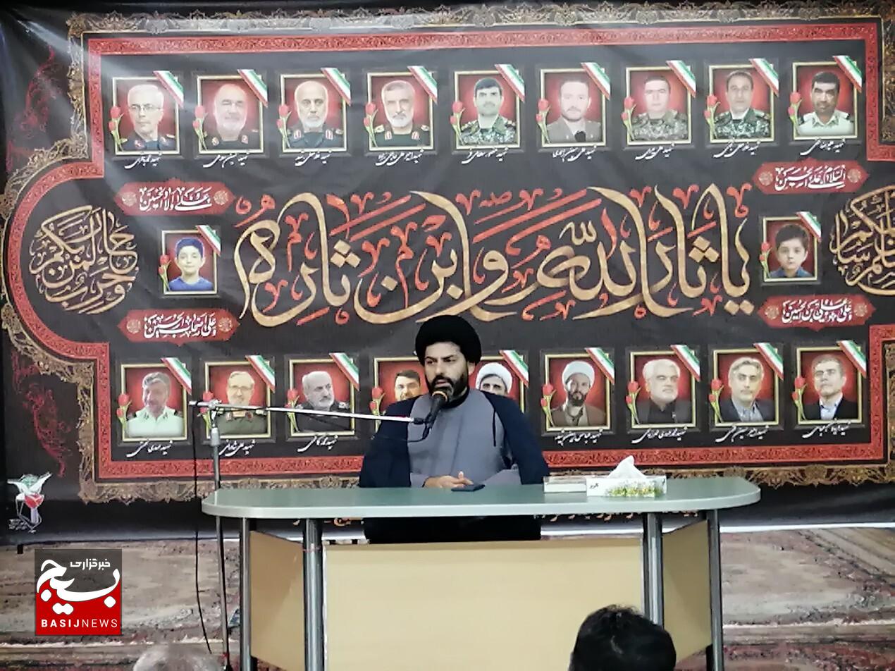 مراسم گرامیداشت شهدای اقتدار با سخنرانی حجت‌الاسلام هاشمی برگزار شد.