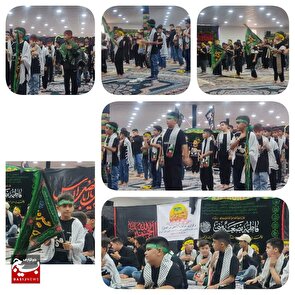 برگزاری مراسم «احلی من العسل» در مسجد المهدی شهرستان پارسیان با حضور پرشور نوجوانان عاشورایی