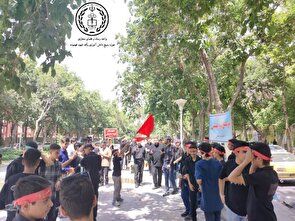 مراسم احلی من عسل دانش آموزی