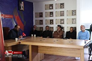 آئین گرامیداشت ۹ شهید رسانه کشور در جنایت رژیم صهیونیستی در دفتر خبرگزاری بسیج مرکزی