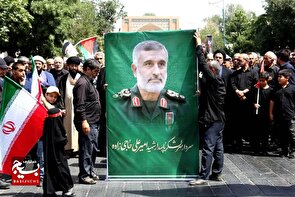 برگزاری آئین روز سقا همزمان با نهمین روز محرم‌الحرام در قزوین 