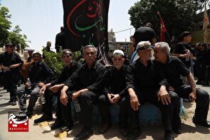 مراسم باشکوه تاسوعای حسینی در شهرستان کلات برگزار شد