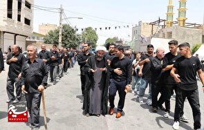 برگزاری آیین عزاداری عاشورای حسینی در شهرستان نظرآباد