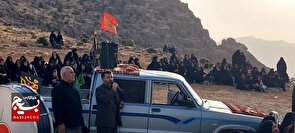 مراسم عزاداری روز عاشورا در فلارد