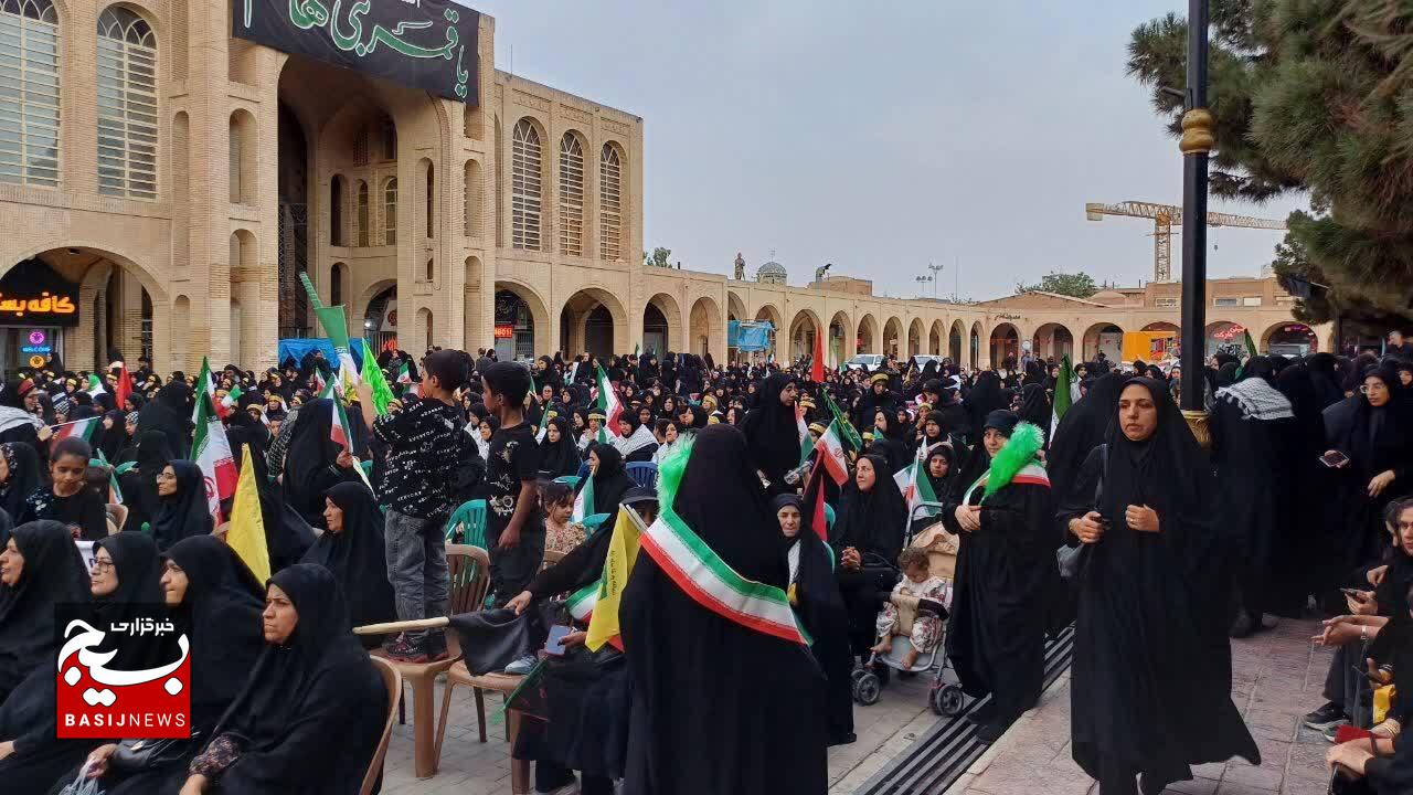 اجتماع پرشور و شکوه زینبیون در کرمان