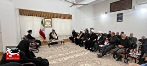 دیدار مسئول ستاد اعتکاف کشور با نماینده ولی فقیه در بام ایران