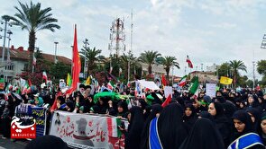 اجتماع عظیم زینبیون در رشت برگزار شد