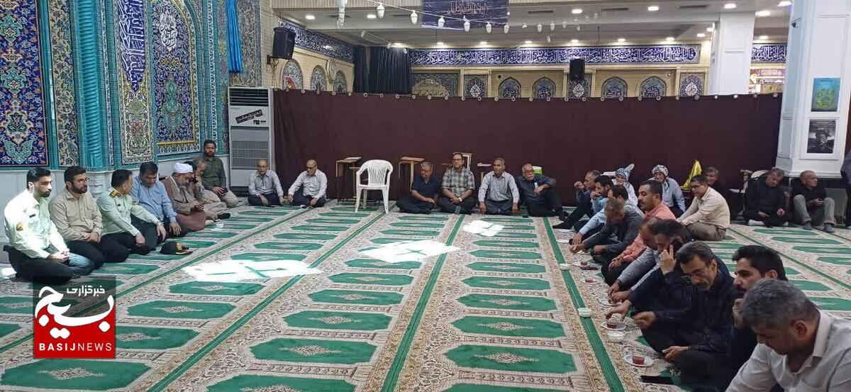 برگزاری مراسم بزرگداشت شهید وطن علی مرادی مکوندی در هفتکل