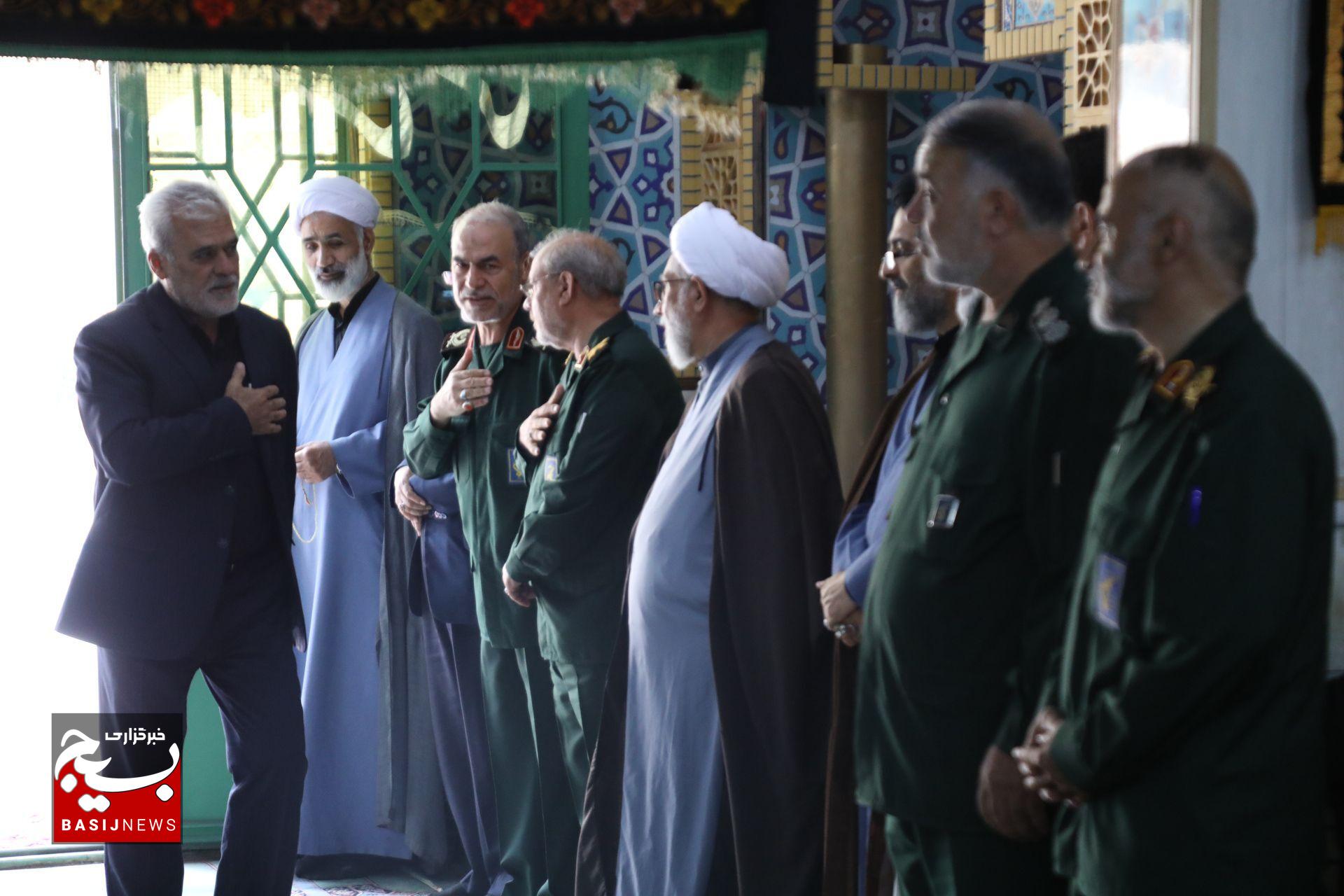 مراسم بزرگداشت ۲۷ شهید اقتدار نمایندگی ولی فقیه در سپاه
