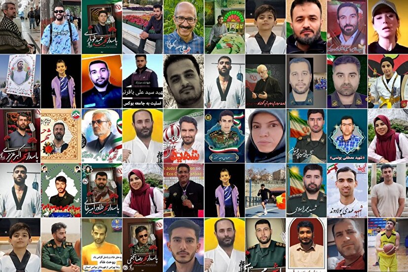 تبریک و تسلیت رئیس سازمان بسیج ورزشکاران درپی شهادت 79 شهید ورزشکار حملات اخیر رژیم صهیونیستی + آمار
