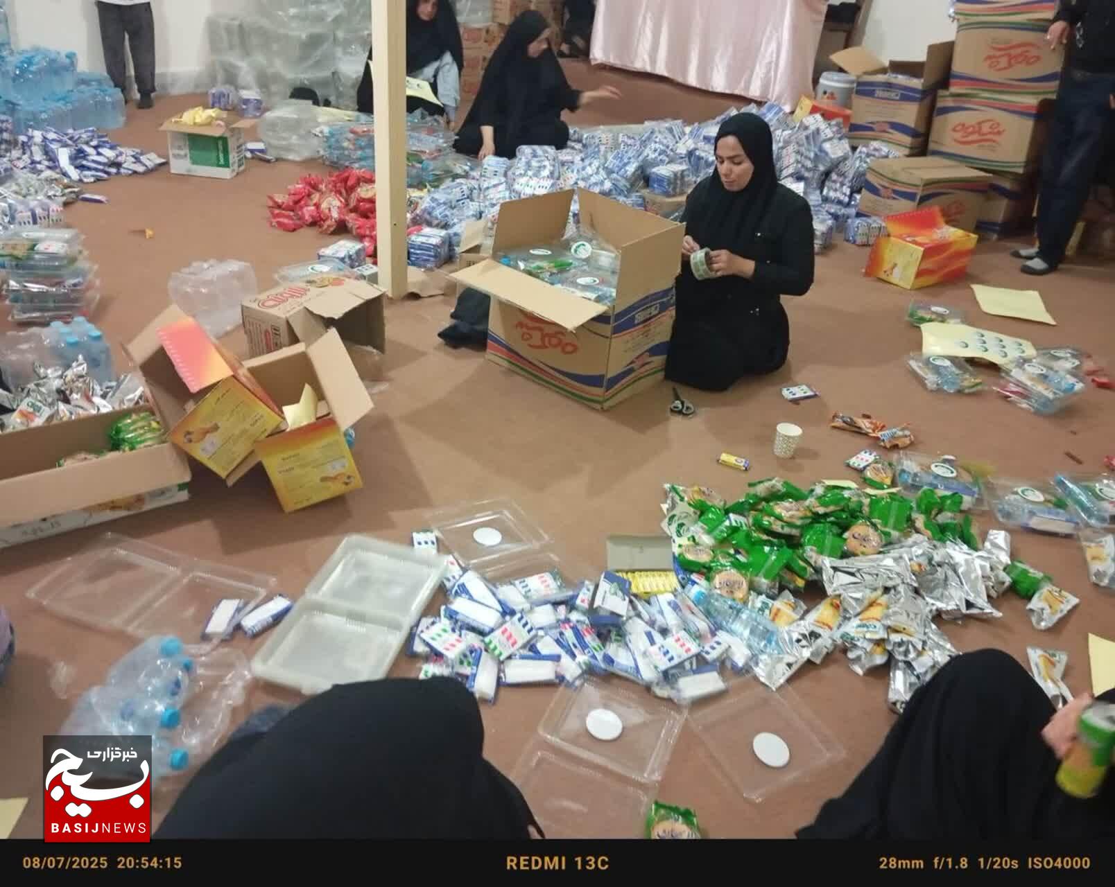 گروههای جهادی تایباد در خط مقدم خدمت هستند گروههای جهادی تایباد در خط مقدم خدمت هستند