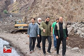 بسیج سازندگی استان البرز پای کار آبخیزداری؛ اجرای ۵ پروژه سیل‌بند در استان، با همت جهادی بسیجیان