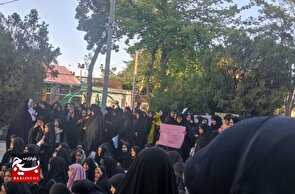 روایت تصویری از اجتماع باشکوه بانوان فریمان به مناسبت بزرگداشت روز عفاف و حجاب